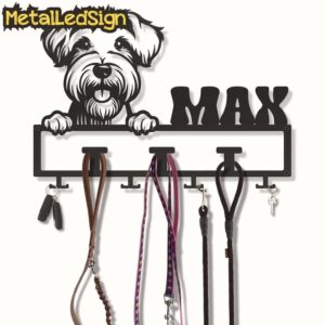 Custom-Cesky-Terrier-Dog-Leash-Collar-Holder-3.jpg