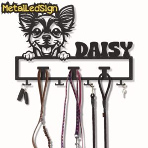 Custom-Chihuahua-Dog-Leash-Collar-Holder-3.jpg