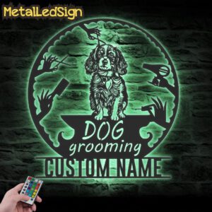 Custom-Cocker-Spainel-Dog-Grooming-Hair-Salon-Metal-Wall-Art-LED-Light-7.jpg