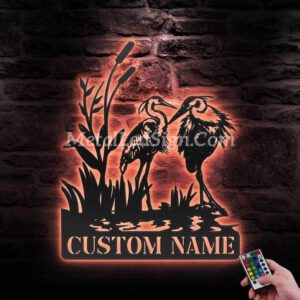 Custom-Couple-Heron-Bird-Metal-Wall-Art-Led-Light-5-1.jpg