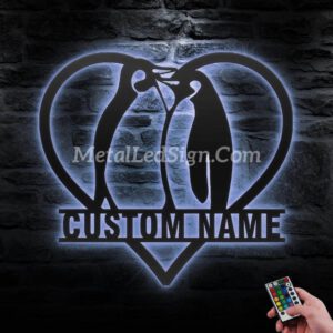 Custom-Couple-Penguin-Metal-Wall-Art-Led-Light-3.jpg