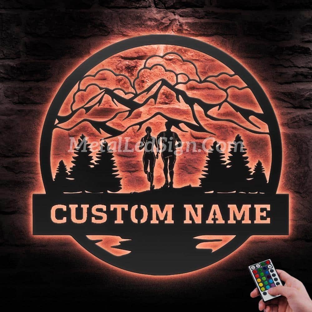 Custom-Couple-Trail-Running-Metal-Wall-Art-Led-Light-5-2.jpg