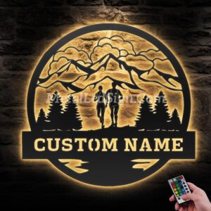 Custom-Couple-Trail-Running-Metal-Wall-Art-Led-Light-Images-2.jpg