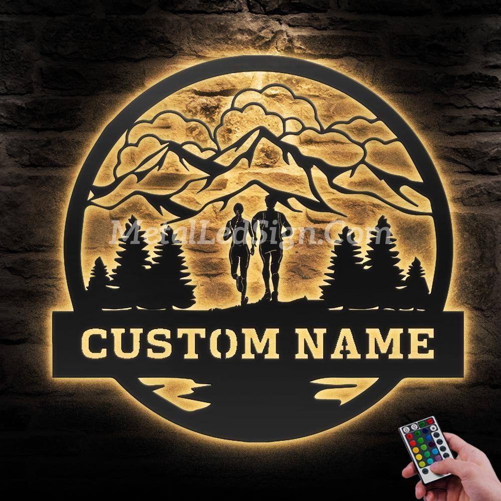 Custom-Couple-Trail-Running-Metal-Wall-Art-Led-Light-Images-2.jpg