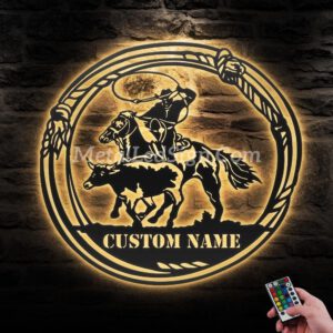 Custom-Cowboy-Roping-Metal-Wall-Art-Led-Light-Images-1.jpg
