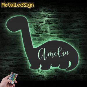 Custom-Cute-Baby-Dinosaur-Metal-Wall-Art-LED-Light-7-1.jpg