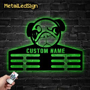 Custom-Cute-Pug-Dog-Metal-Medal-Hanger-6.jpg