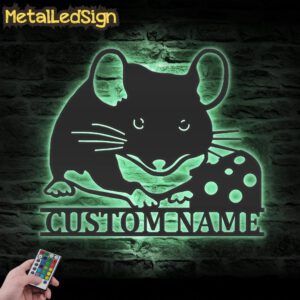 Custom-Cute-Rat-With-Cheese-Metal-Wall-Art-LED-Light-7.jpg