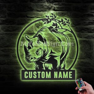 Custom-Cute-Rhino-Metal-Wall-Art-Led-Light-6.jpg