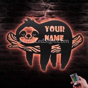 Custom-Cute-Sloth-Metal-Wall-Art-Led-Light-6.jpg