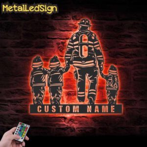 Custom-Daughter-Father-Son-Firefighter-Metal-Wall-Art-LED-Light-5.jpg