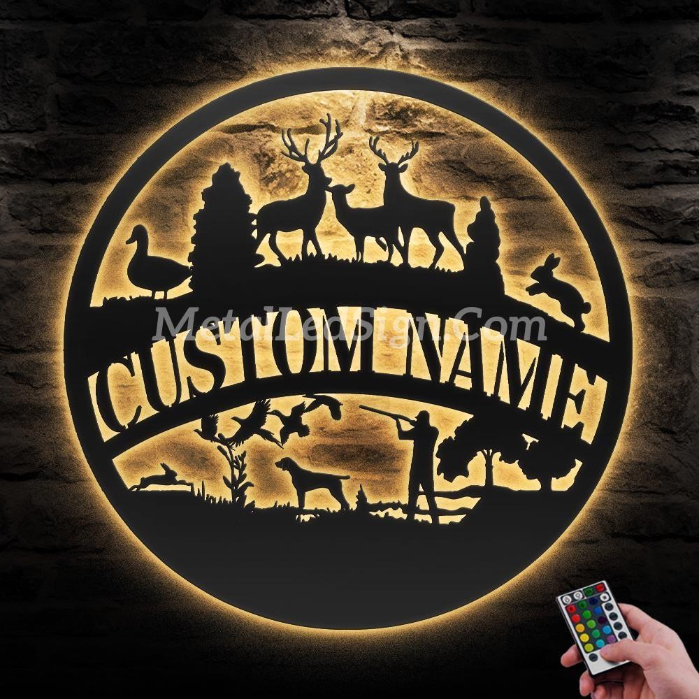 Custom-Deer-Duck-Hunting-Metal-Wall-Art-Led-Light-Images-1.jpg