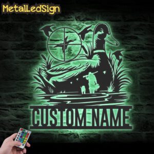 Custom-Dog-Duck-Hunting-Metal-Wall-Art-LED-Light-7.jpg