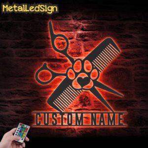 Custom-Dog-Grooming-Hair-Salon-Metal-Wall-Art-LED-Light-5.jpg