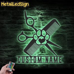 Custom-Dog-Grooming-Hair-Salon-Metal-Wall-Art-LED-Light-7.jpg