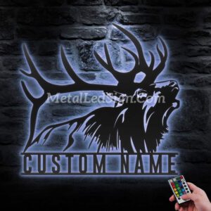 Custom-Elk-Deer-Hunting-Metal-Wall-Art-Led-Light-1.jpg