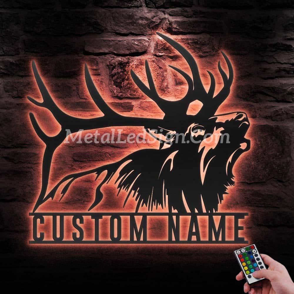 Custom-Elk-Deer-Hunting-Metal-Wall-Art-Led-Light-3-3.jpg