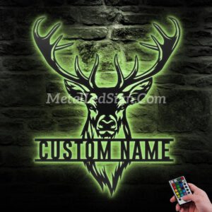 Custom-Elk-Deer-Hunting-Metal-Wall-Art-Led-Light-3-6.jpg