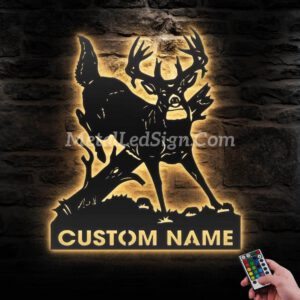 Custom-Elk-Deer-Hunting-Metal-Wall-Art-Led-Light-Images-4.jpg