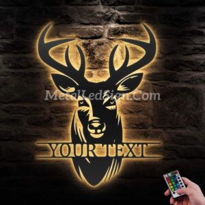 Custom-Elk-Deer-Hunting-Metal-Wall-Art-Led-Light-Images-5.jpg