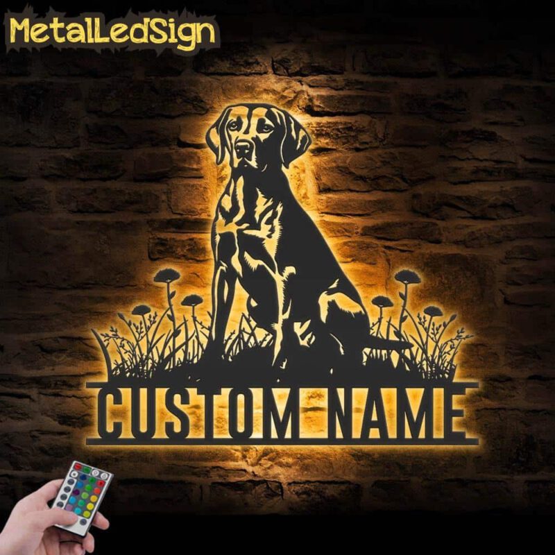 Custom-English-Pointer-Metal-Wall-Art-LED-Light-Images.jpg