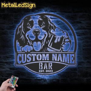 Custom-English-Springer-Spaniel-Thirsty-Beer-Pub-Metal-Wall-Art-LED-Light-7.jpg