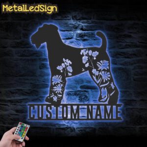 Custom-FLoral-Airedale-Terriers-Metal-Wall-Art-LED-Light-3.jpg