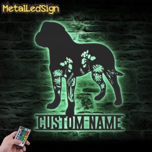 Custom-FLoral-Dogues-de-Bordeaux-Metal-Wall-Art-LED-Light-7.jpg