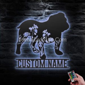 Custom-FLoral-English-Bulldog-Metal-Wall-Art-LED-Light-3-1.jpg