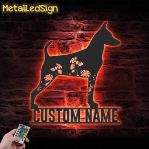 Custom-FLoral-Miniature-Pinscher-Metal-Wall-Art-LED-Light-5.jpg
