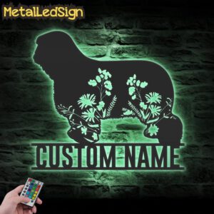 Custom-FLoral-Polish-Lowland-Sheepdog-Metal-Wall-Art-LED-Light-7.jpg