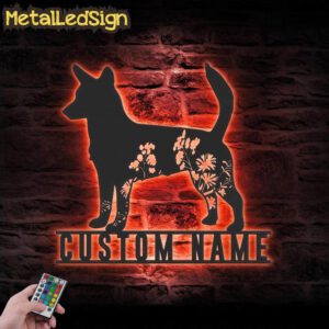 Custom-FLoral-Portuguese-Podengo-Metal-Wall-Art-LED-Light-5.jpg