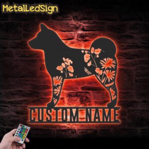 Custom-FLoral-Shiba-Inu-Dog-Metal-Wall-Art-LED-Light-5.jpg