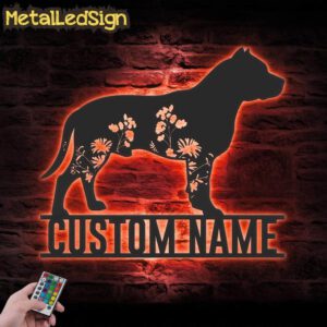 Custom-FLoral-Staffordshire-Bull-Terrier-Metal-Wall-Art-LED-Light-5.jpg