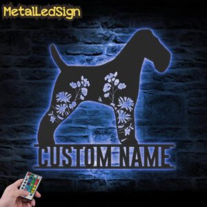 Custom-FLoral-Wire-Fox-Terrier-Metal-Wall-Art-LED-Light-3.jpg