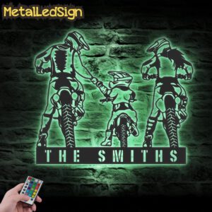 Custom-Family-Motocross-Biker-Metal-Wall-Art-LED-Light-7-1.jpg