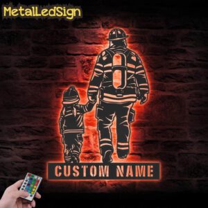 Custom-Father-Daughter-Firefighter-Metal-Wall-Art-LED-Light-5-1.jpg