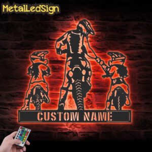 Custom-Father-Daughter-Motocross-Biker-Metal-Wall-Art-LED-Light-5.jpg