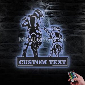 Custom-Father-Daughter-Motocross-Biker-Metal-Wall-Art-Led-Light-3-2.jpg