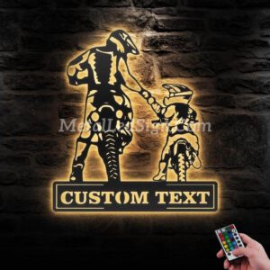 Custom-Father-Daughter-Motocross-Biker-Metal-Wall-Art-Led-Light-Images-2.jpg