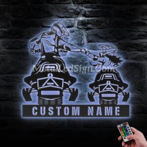 Custom-Father-Daughter-Snowmobile-Metal-Wall-Art-Led-Light-3-1.jpg