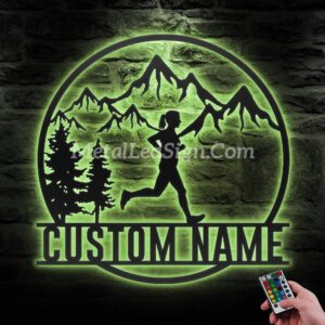 Custom-Female-Trail-Running-Metal-Wall-Art-Led-Light-6.jpg