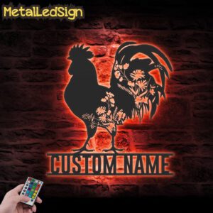 Custom-Floral-Chicken-Farmhouse-Metal-Wall-Art-LED-Light-5-2.jpg