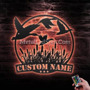 Custom-Flying-Mallard-Duck-Hunting-Metal-Wall-Art-Led-Light-5-1.jpg
