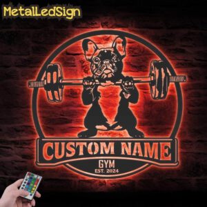 Custom-French-Bulldog-Dog-Lifting-A-Weight-Metal-Wall-Art-LED-Light-5.jpg