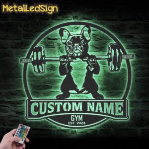 Custom-French-Bulldog-Dog-Lifting-A-Weight-Metal-Wall-Art-LED-Light-7.jpg