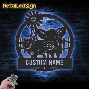 Custom-Funny-Pig-Farmhouse-Metal-Wall-Art-Led-Light-3-2.jpg