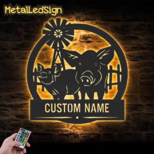 Custom-Funny-Pig-Farmhouse-Metal-Wall-Art-Led-Light-Images-2.jpg