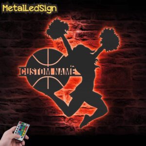 Custom-Girl-Basketball-Cheerleading-Metal-Wall-Art-LED-Light-5.jpg