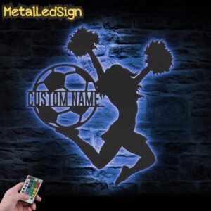 Custom-Girl-Football-Cheerleading-Metal-Wall-Art-LED-Light-3.jpg